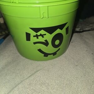 2023 McDonald's Happy Meal Green Monster Boo Bucket Halloween